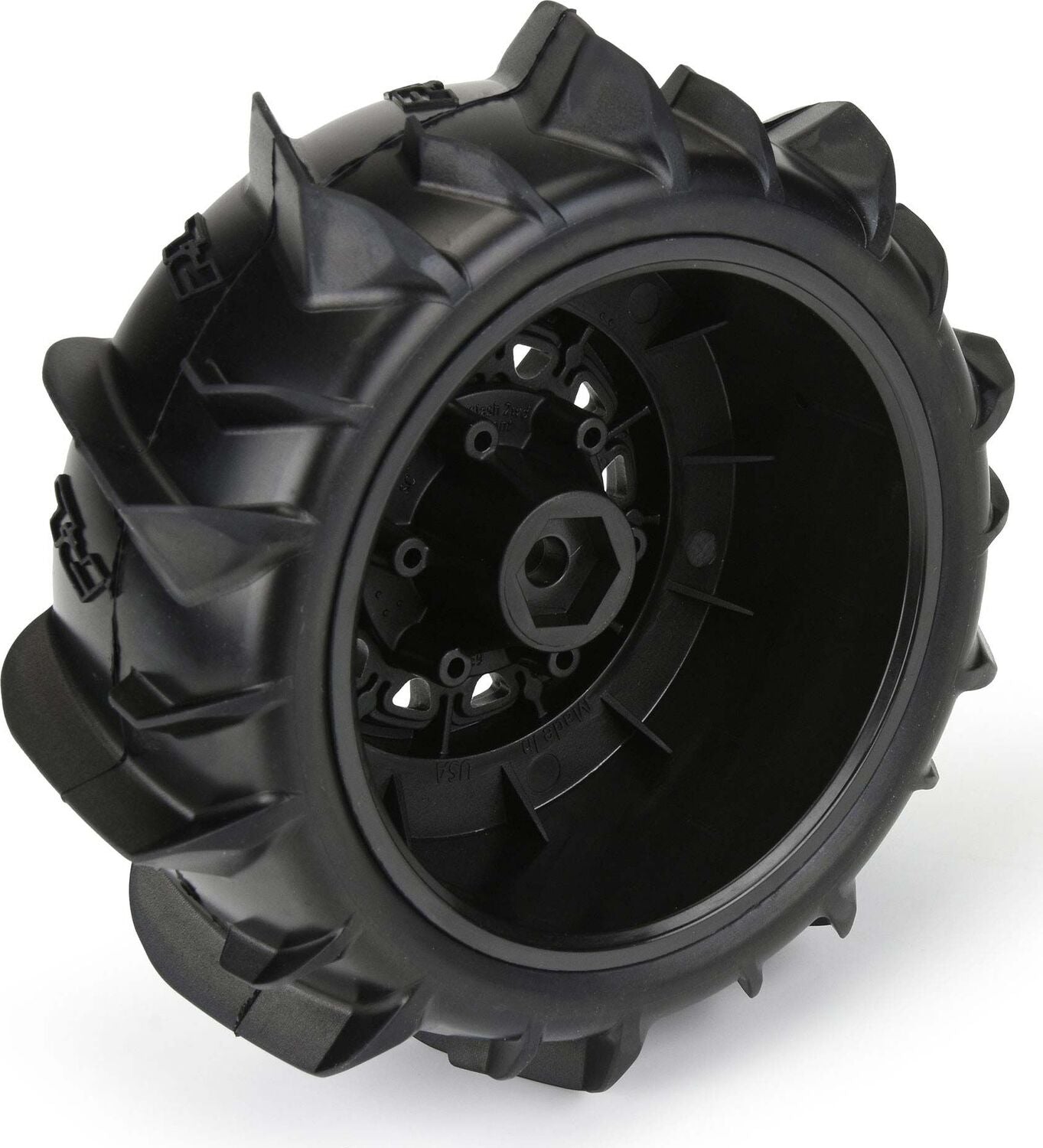 1/10 Dumont Front/Rear 2.2"/3.0" SC Mounted 12mm Black Raid (2)